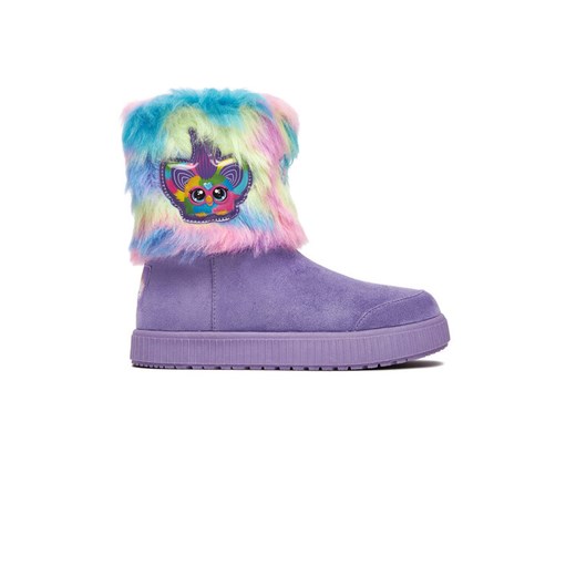 Kozaki FURBY CEO-BIC-AW25-133FUR Fioletowy ze sklepu eobuwie.pl w kategorii Buty zimowe dziecięce - zdjęcie 186652488