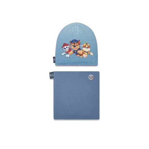 Komplet czapka i komin Paw Patrol CEO-ACCCS-AW25-317PAW Niebieski ze sklepu eobuwie.pl w kategorii Czapki dziecięce - zdjęcie 186652628