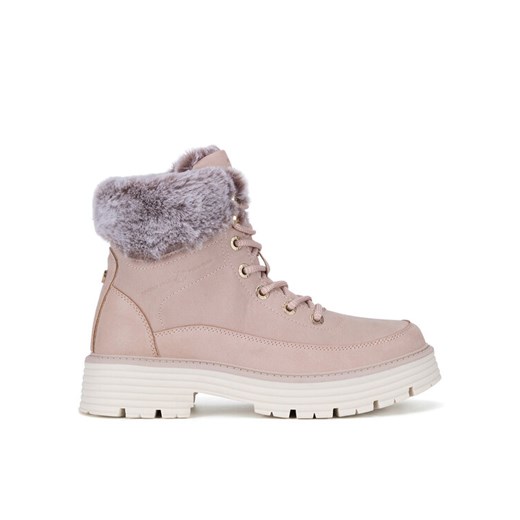 Trzewiki Beverly Hills Polo Club V12-703 Różowy ze sklepu eobuwie.pl w kategorii Botki - zdjęcie 186652659