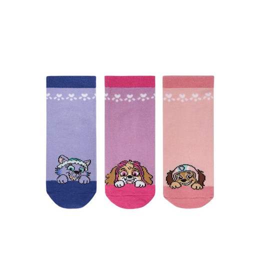 Skarpety długie Paw Patrol CEO-ACCCS-AW25-331PAW(3-PACK) Kolorowy ze sklepu eobuwie.pl w kategorii Skarpetki dziecięce - zdjęcie 186652717