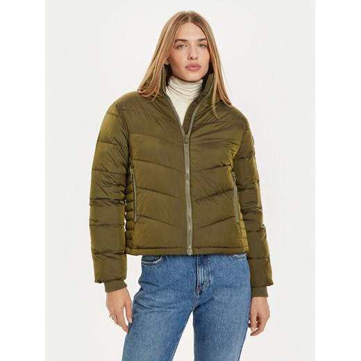 Wrangler Kurtka zimowa 112356502 Zielony Regular Fit ze sklepu MODIVO w kategorii Kurtki damskie - zdjęcie 186655188