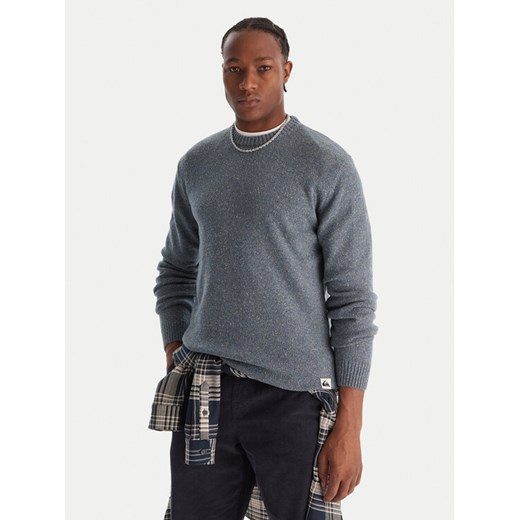 Quiksilver Sweter Slow Song Neppy EQYSW03325 Niebieski Regular Fit ze sklepu MODIVO w kategorii Swetry męskie - zdjęcie 186655206