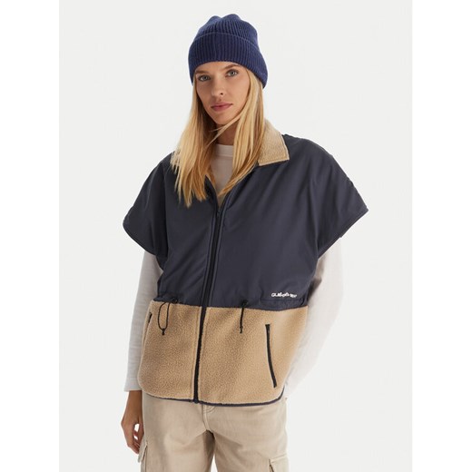 Quiksilver Bezrękawnik Tepoh Vest EQWPF03004 Granatowy Regular Fit ze sklepu MODIVO w kategorii Kamizelki damskie - zdjęcie 186655265
