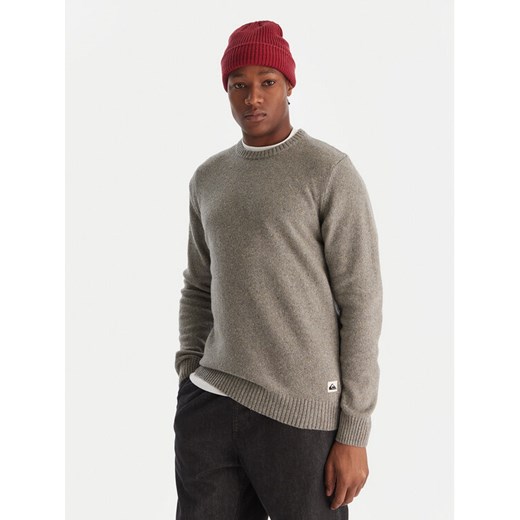 Quiksilver Sweter Slow Song Neppy EQYSW03325 Szary Regular Fit ze sklepu MODIVO w kategorii Swetry męskie - zdjęcie 186655306