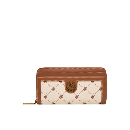 Beverly Hills Polo Club Portfel CEO-BHPC-W1-001-AW25 Écru ze sklepu MODIVO w kategorii Portfele damskie - zdjęcie 186655315