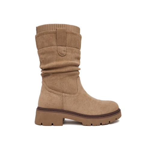 Clara Barson Botki CEO-WS6332-01 Beżowy ze sklepu MODIVO w kategorii Botki - zdjęcie 186655345