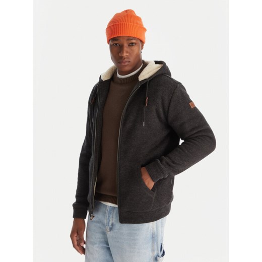 Quiksilver Kurtka przejściowa Keller Sherpa EQYFT05112 Czarny Regular Fit ze sklepu MODIVO w kategorii Kurtki męskie - zdjęcie 186655417