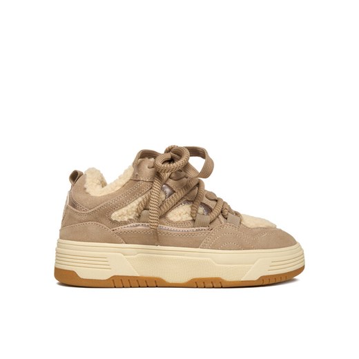 Steve Madden Sneakersy Boomer-F SM11003865 Beżowy ze sklepu MODIVO w kategorii Buty sportowe damskie - zdjęcie 186655425