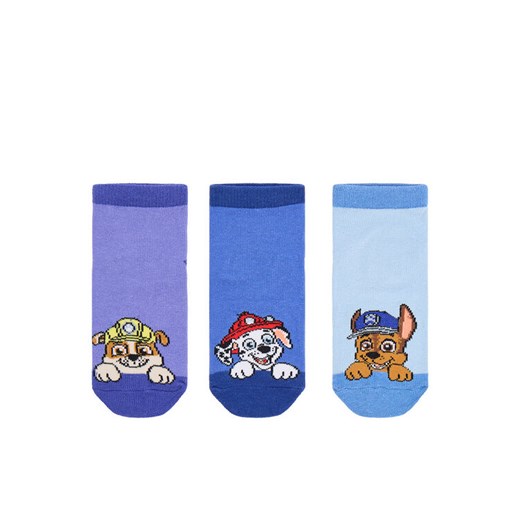 Paw Patrol Skarpety długie CEO-ACCCS-AW25-330PAW(3-PACK) Niebieski ze sklepu MODIVO w kategorii Skarpetki dziecięce - zdjęcie 186655495
