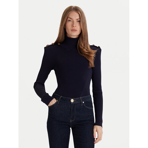 Gaudi Golf 521FD53037 Granatowy Regular Fit ze sklepu MODIVO w kategorii Swetry damskie - zdjęcie 186655598