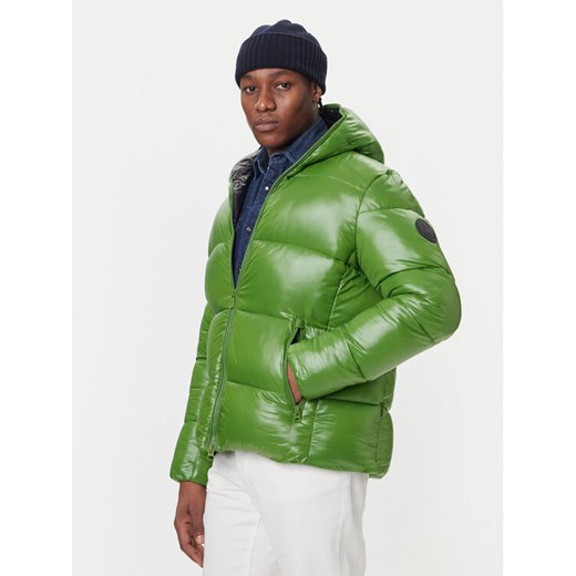 Save The Duck Kurtka zimowa D31280M LOVE21 Zielony Regular Fit ze sklepu MODIVO w kategorii Kurtki męskie - zdjęcie 186655688