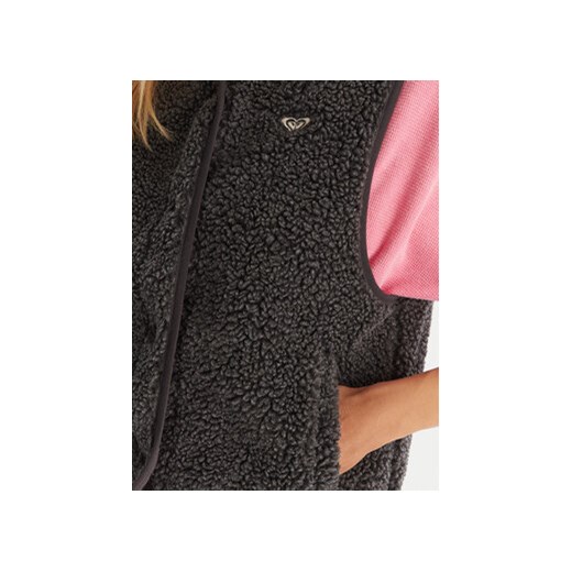 Roxy Bezrękawnik Iconic Twon Vest ERJPF03235 Szary Regular Fit XS MODIVO