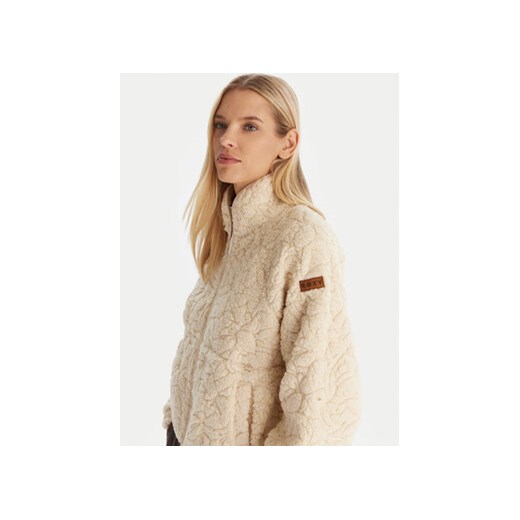 Roxy Polar Blurry Cloud ERJPF03212 Écru Regular Fit S MODIVO