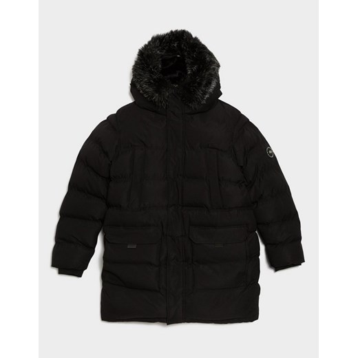 SUPPLY&amp;DEMAND KURTKA COMMAND LNG PARKA BLK-BLK WJACKET ze sklepu JD Sports  w kategorii Kurtki męskie - zdjęcie 186659589