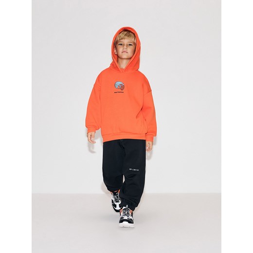 Reserved - Ocieplane joggery - czarny ze sklepu Reserved w kategorii Spodnie chłopięce - zdjęcie 186660426