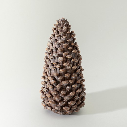 Figurka Szyszka duża 14x14x28 cm ze sklepu dekoria.pl w kategorii Dekoracje bożonarodzeniowe - zdjęcie 186661837