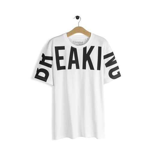GATE Bawełniana koszulka z napisem S ze sklepu gateshop w kategorii T-shirty męskie - zdjęcie 186662019