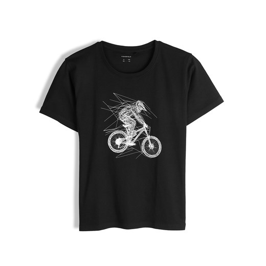 GATE Bawełniana koszulka z nadrukiem 8Y ze sklepu gateshop w kategorii T-shirty chłopięce - zdjęcie 186662059