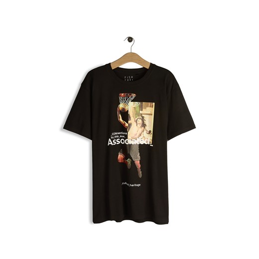 GATE Bawełniana koszulka z nadrukiem S ze sklepu gateshop w kategorii T-shirty męskie - zdjęcie 186662115