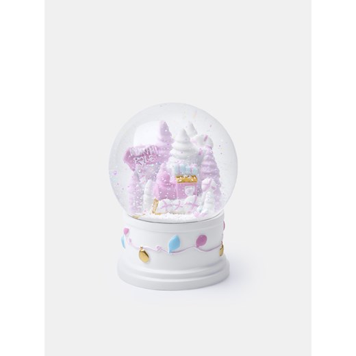 Sinsay - Świąteczna kula śnieżna - różowy Sinsay One Size Sinsay