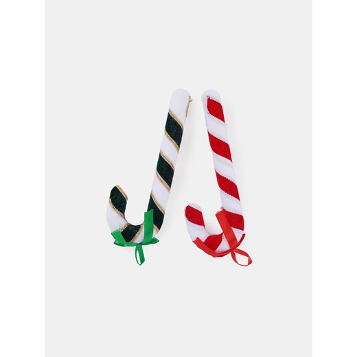 Sinsay - Dekoracja świąteczna 2 pack - wielobarwny Sinsay One Size Sinsay