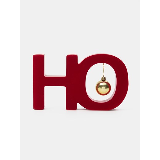 Sinsay - Dekoracja świąteczna - czerwony Sinsay One Size Sinsay