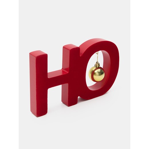 Sinsay - Dekoracja świąteczna - czerwony Sinsay One Size Sinsay