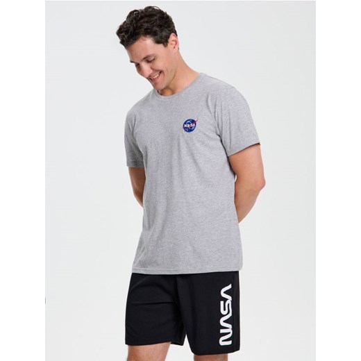 Sinsay - Bawełniana piżama dwuczęściowa NASA - wielobarwny Sinsay XXL Sinsay