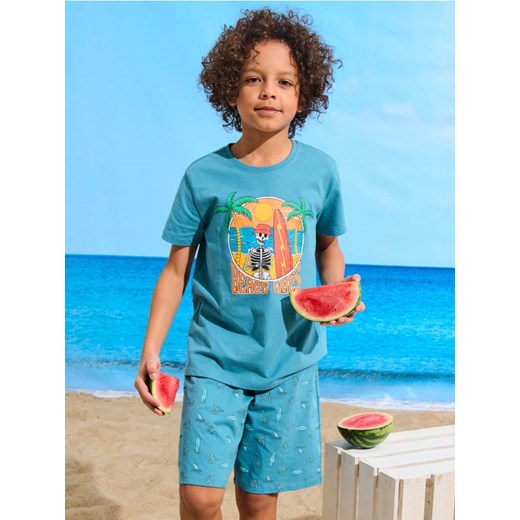 Sinsay - Piżama dwuczęściowa - turkusowy Sinsay 146 (10-11 l) Sinsay