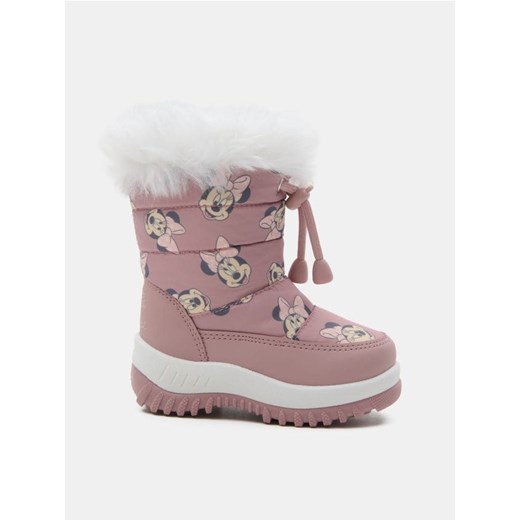 Sinsay - Śniegowce Minnie Mouse - różowy - id: 211FA-39X - marki Sinsay - 186665456 Sinsay - Śniegowce Minnie Mouse - różowy ze sklepu Sinsay w kategorii Buty zimowe dziecięce - zdjęcie 186665456