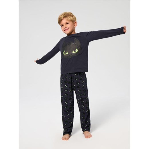 Sinsay - Piżama dwuczęściowa How to train Your Dragon - szary ze sklepu Sinsay w kategorii Piżamy dziecięce - zdjęcie 186665489