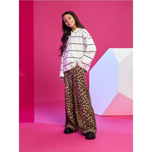 Sinsay - Bluzka z długim rękawem - wielobarwny - id: 345GG-MLC - marki Sinsay - 186665545 Sinsay - Bluzka z długim rękawem - wielobarwny ze sklepu Sinsay w kategorii Bluzki dziewczęce - zdjęcie 186665545