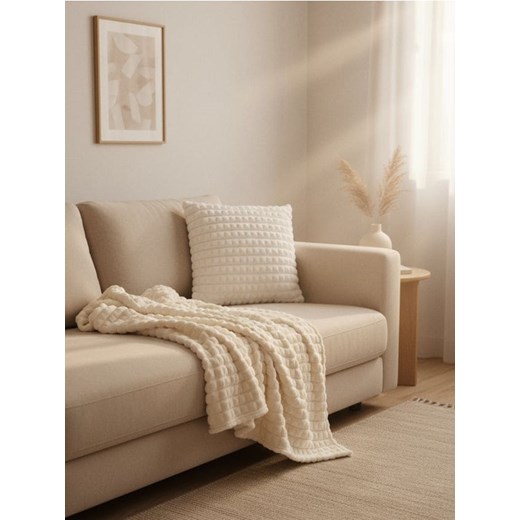 Sinsay - Poduszka - kremowy ze sklepu Sinsay w kategorii Kołdry i poduszki - zdjęcie 186665586