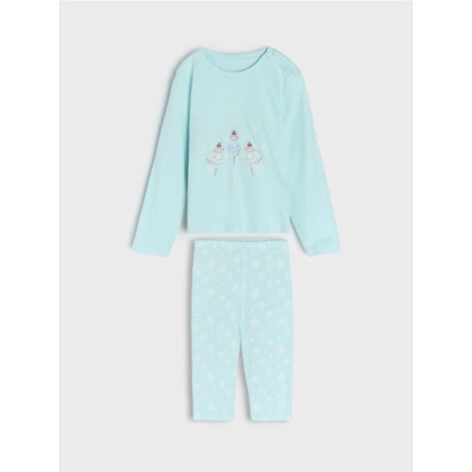 Sinsay - Piżama dwuczęściowa - błękitny ze sklepu Sinsay w kategorii Komplety niemowlęce - zdjęcie 186665655