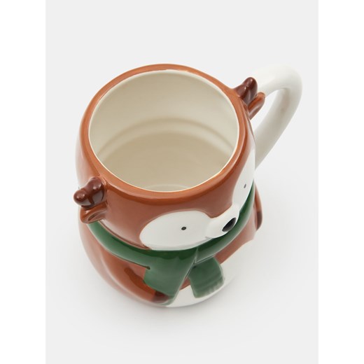 Sinsay - Kubek z motywem świątecznym - wielobarwny Sinsay One Size Sinsay