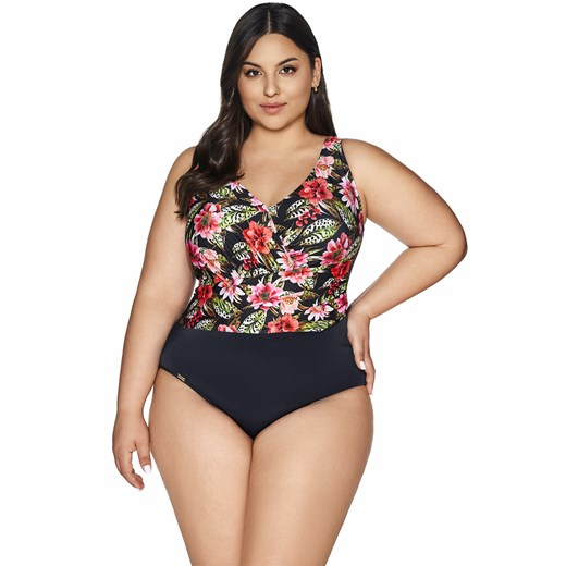 Kostium kąpielowy jednoczęściowy Ava SKJ-60 floral ze sklepu kontri.pl w kategorii Stroje kąpielowe - zdjęcie 186669649