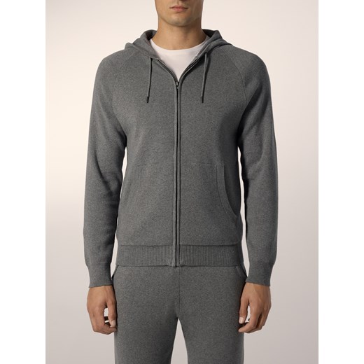 Reserved - Sweter z kapturem - jasnoszary Reserved S Reserved