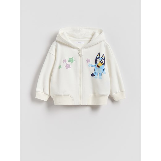 Reserved - Bluza Bluey - złamana biel Reserved 110 (4-5 lat) Reserved