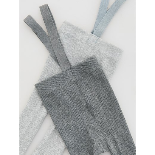 Reserved - Rajstopy 2 pack - jasnoszary Reserved 68/74 (3-9 m.) Reserved