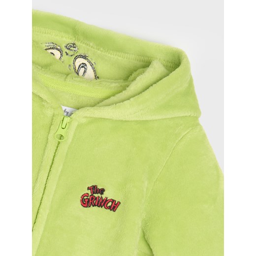 Sinsay - Pajacyk z kapturem Grinch - zielony Sinsay 74 (6-9 m) Sinsay