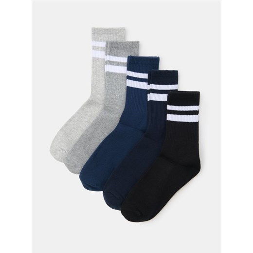 Sinsay - Skarpetki 5 pack - wielobarwny ze sklepu Sinsay w kategorii Skarpetki męskie - zdjęcie 186674249