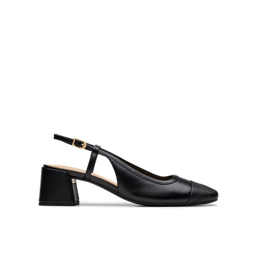 Clarks Czółenka Nyta45 Sling 26181320 Czarny ze sklepu MODIVO w kategorii Sandały damskie - zdjęcie 186674376