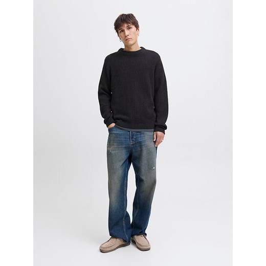 Jack &amp; Jones Sweter w kolorze czarnym ze sklepu Limango Polska w kategorii Swetry męskie - zdjęcie 186675069