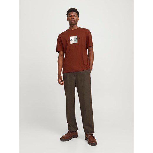 Jack &amp; Jones Koszulka w kolorze jasnobrązowym ze sklepu Limango Polska w kategorii T-shirty męskie - zdjęcie 186675098
