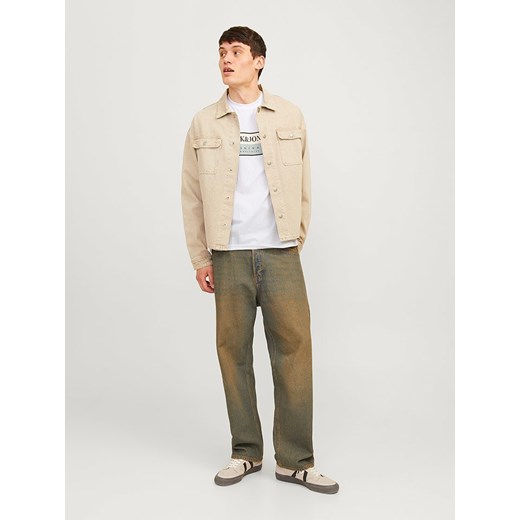 Jack &amp; Jones Koszulka w kolorze białym Jack & Jones S wyprzedaż Limango Polska