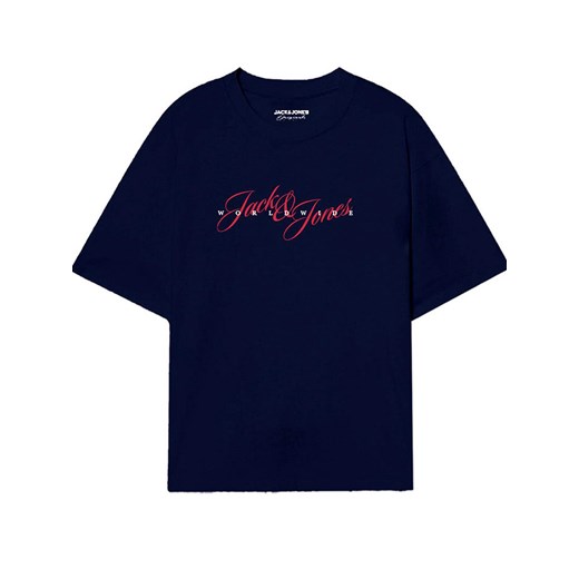 Jack &amp; Jones Koszulka w kolorze granatowym ze sklepu Limango Polska w kategorii T-shirty męskie - zdjęcie 186675298