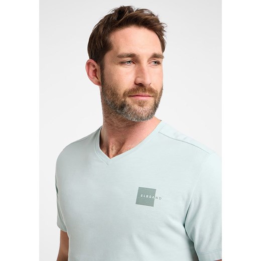 ELBSAND Koszulka &quot;Ilmo&quot; w kolorze turkusowym Elbsand M promocyjna cena Limango Polska