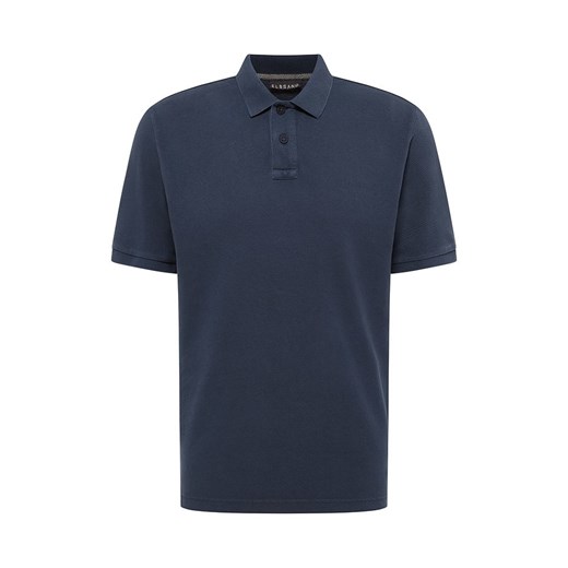 ELBSAND Koszulka polo &quot;Len&quot; w kolorze granatowym ze sklepu Limango Polska w kategorii T-shirty męskie - zdjęcie 186675407