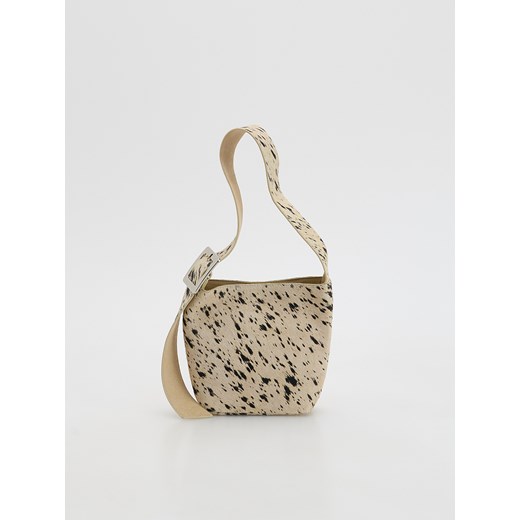 Reserved - Skórzana torebka na ramię - wielobarwny ze sklepu Reserved w kategorii Listonoszki - zdjęcie 186677507