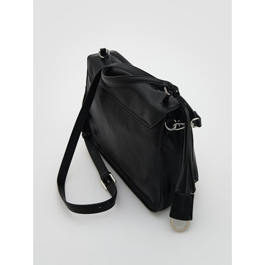 Reserved - Torebka z zawieszką - czarny Reserved ONE SIZE Reserved